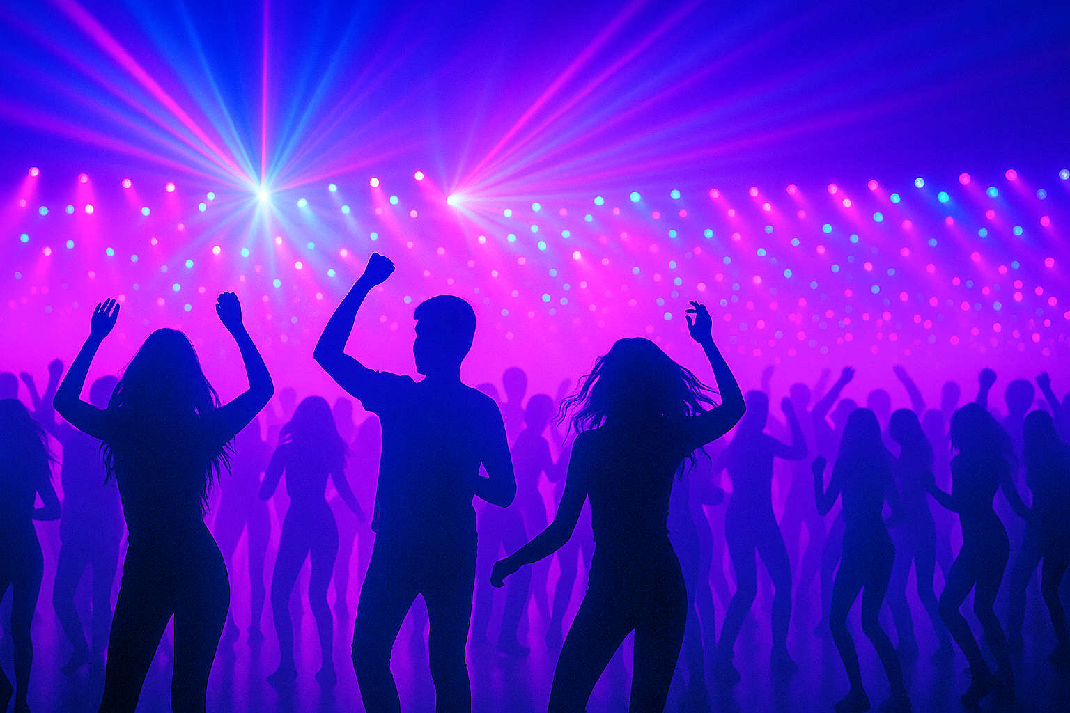 Live-Performance – Publikum & Lichter